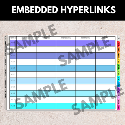 2025 Digital Teacher Planner