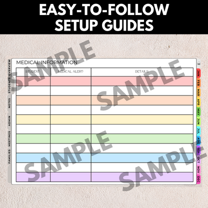 2025 Digital Teacher Planner