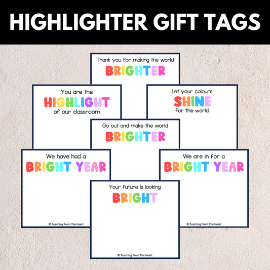 Gift Tags - Highlighter