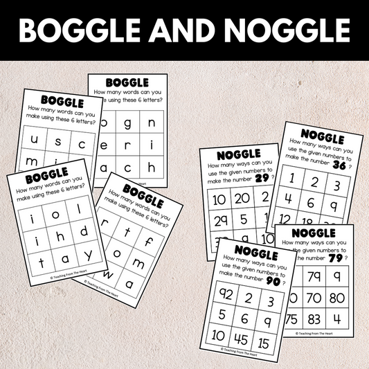 Boggle and Noggle