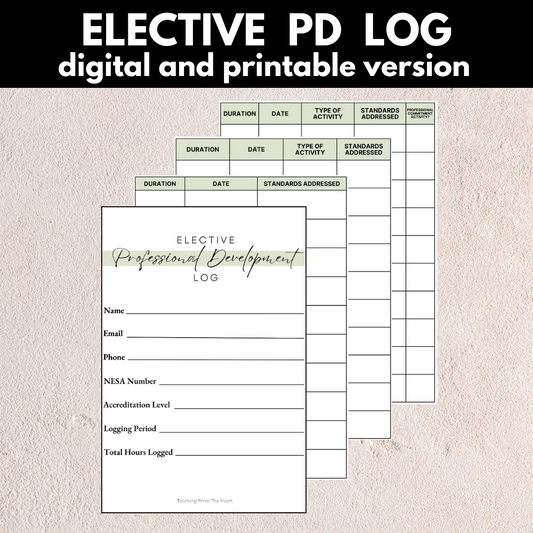 Elective PD Log