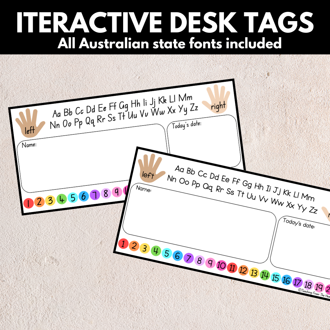 Interactive Desk Tags