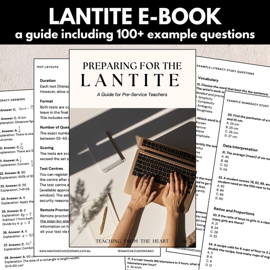 Preparing for the LANTITE e-book