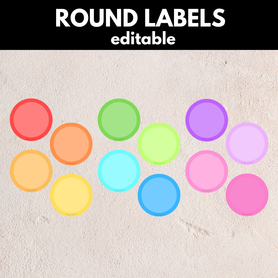 Round Labels