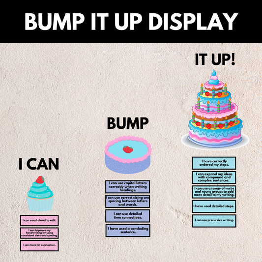 Bump It Up Display