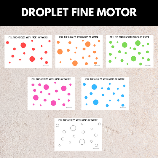 Droplet Fine Motor Activity