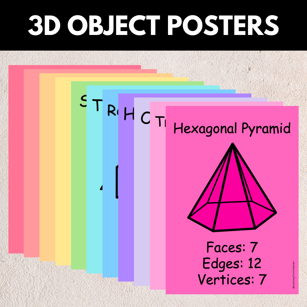 3D Object Posters – Teaching From The Heart