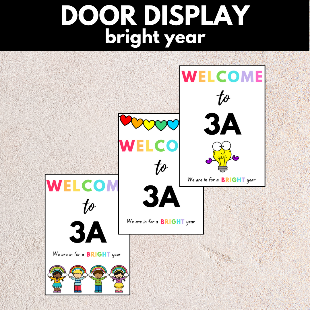 Door Display Bright Year