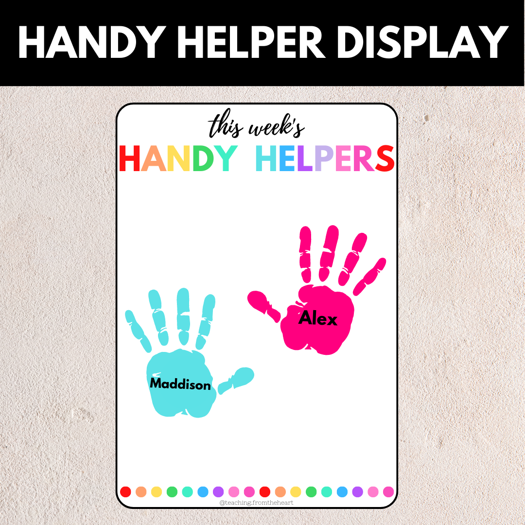 Handy Helper Display