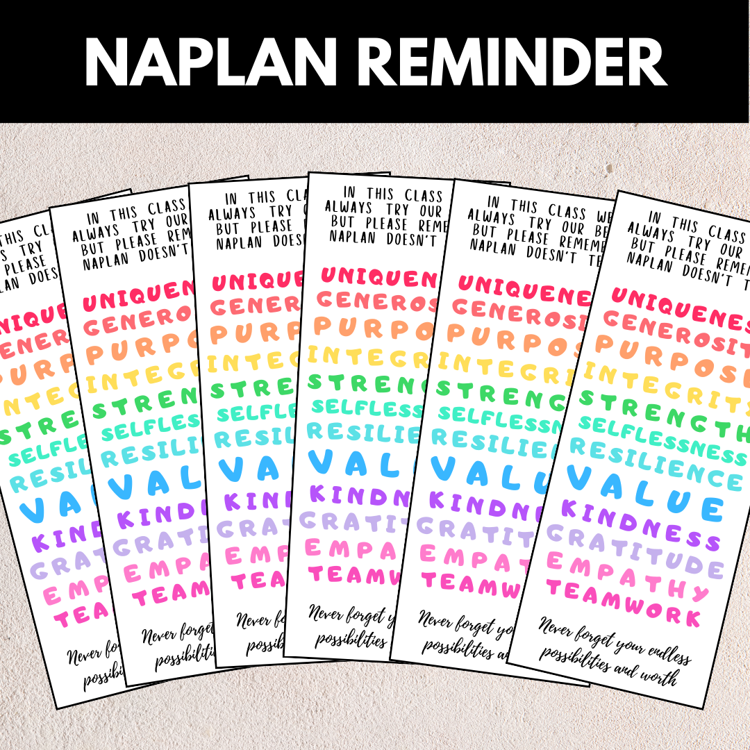 NAPLAN Reminder