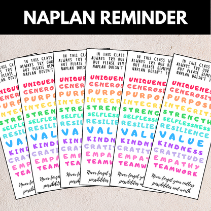 NAPLAN Reminder