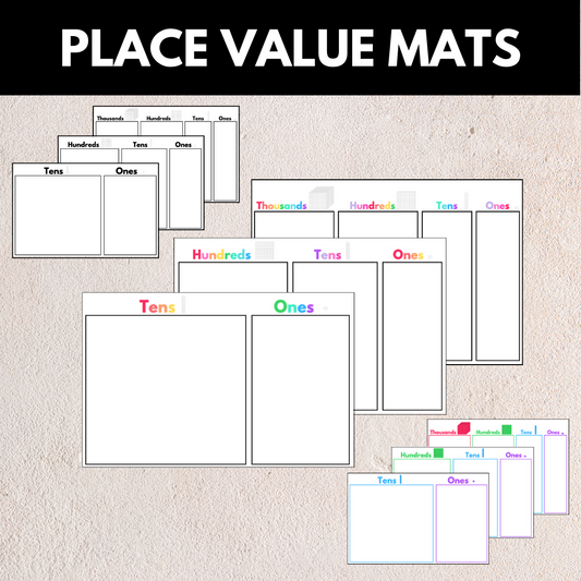 Place Value Mats