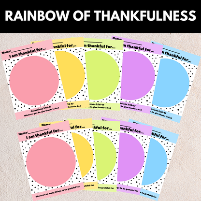 Rainbow of Thankfulness